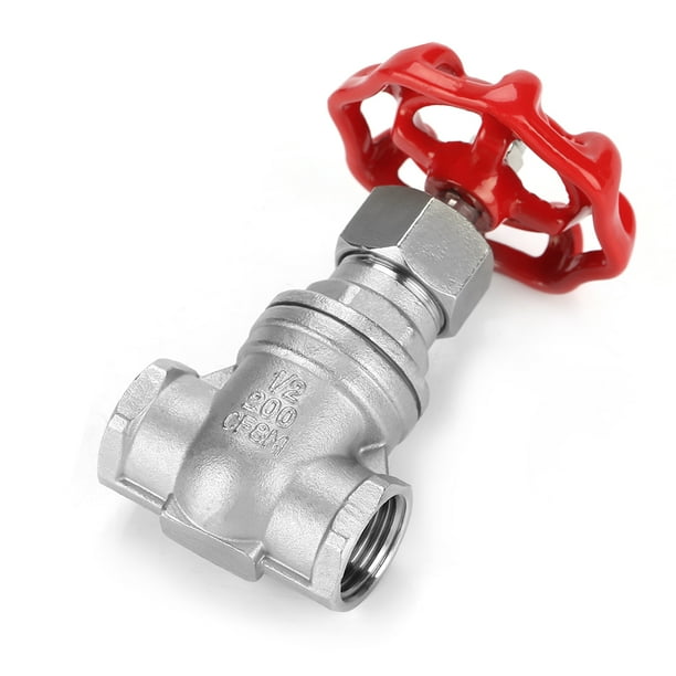 Stainless Steel Valve DN15 Stainless Steel Gate Valve BSPP G1/2 Sluice Valve for Water Oil Gas Stainless Steel Valve DN15 Stainless Steel Gate Valve BSPP G1/2 Sluice Valve for Water Oil Gas